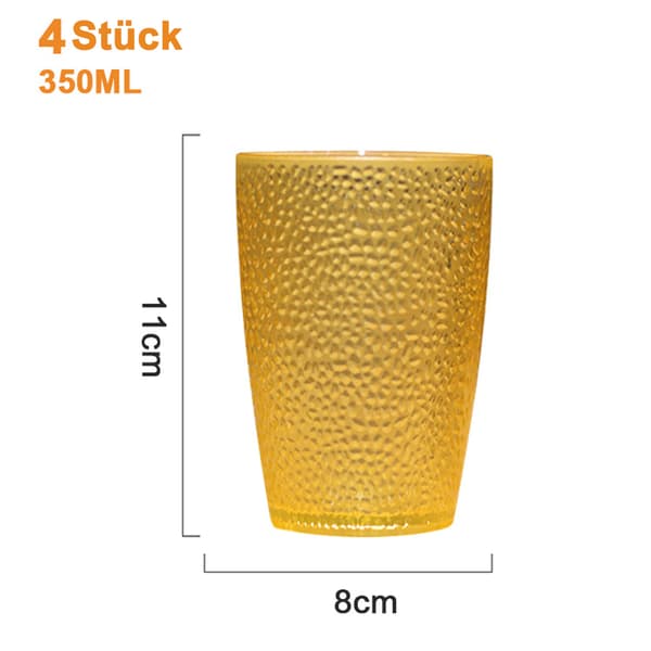 350 ml PC Vattenglas Plastglas Dricksglas Muggar