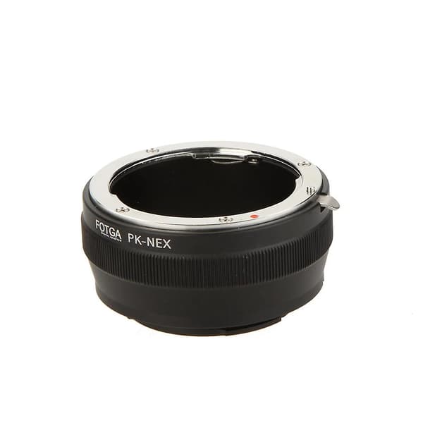 Fotga PK-NEX Adapter Digital Ring til Pentax PK K-Mount objektiv til Sony NEX E-Mount kamera (til Sony NE