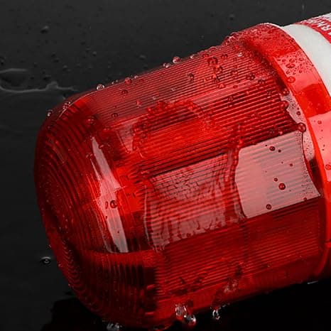 LTE-1101 AC220V Rødt Advarselslys, Industriel Strobe Beacon Lys til Sikkerhed