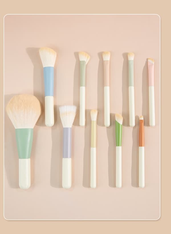 10 kappaletta Morandi mini meikkisivellinsetti