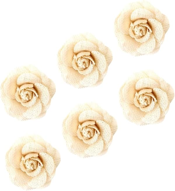 6-delt sæt blomsterskocharms til gør-det-selv-håndværk