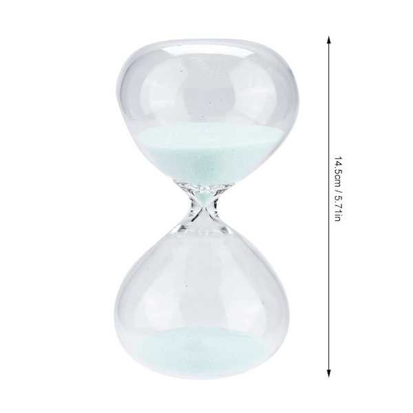 15 Minutter Cylinderformet Timeglas Sand Timer Sandglas