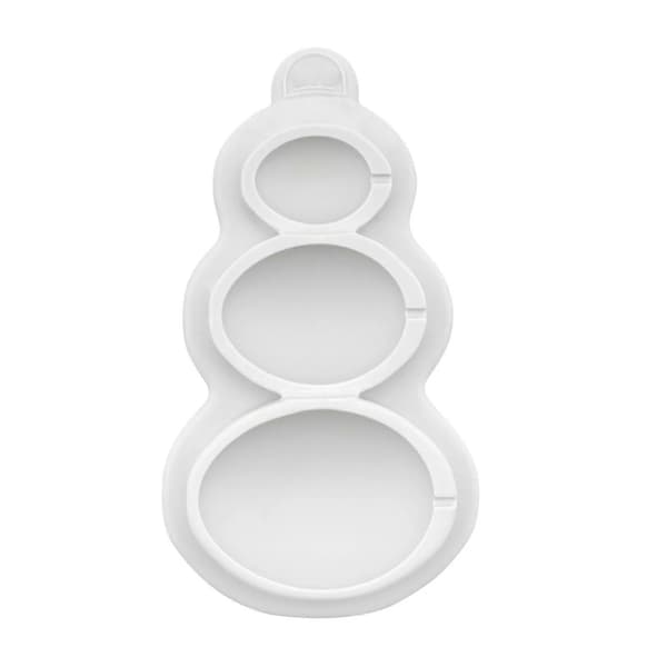 DIY Øreringeforme Skinnende Nøgleringsforme Charms Øreringeforme
