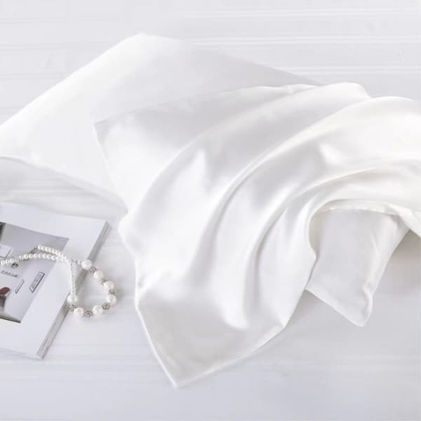 Satin Örngott - Örngott - 50 x 66 cm - 2-pack Black