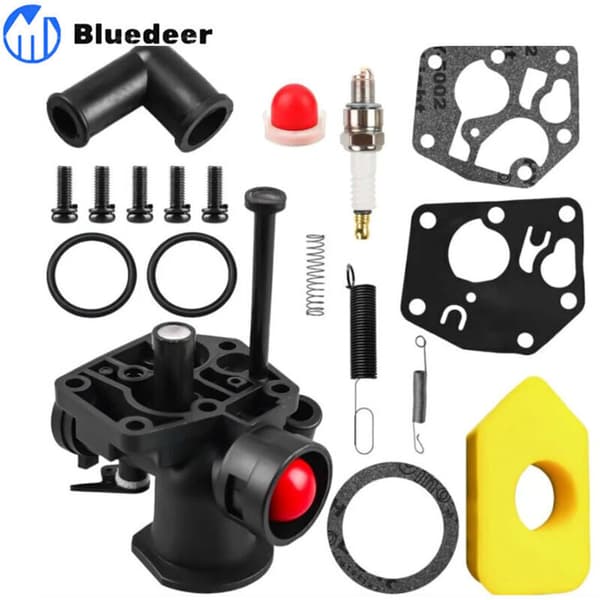 Briggs & Stratton/MTD/Murray 500E 140cc kaasutin, PN 499809 498809A 494406, musta