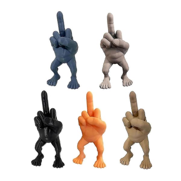 Langfingerfigur med ben, Interessant og merkelig langfingerstatue