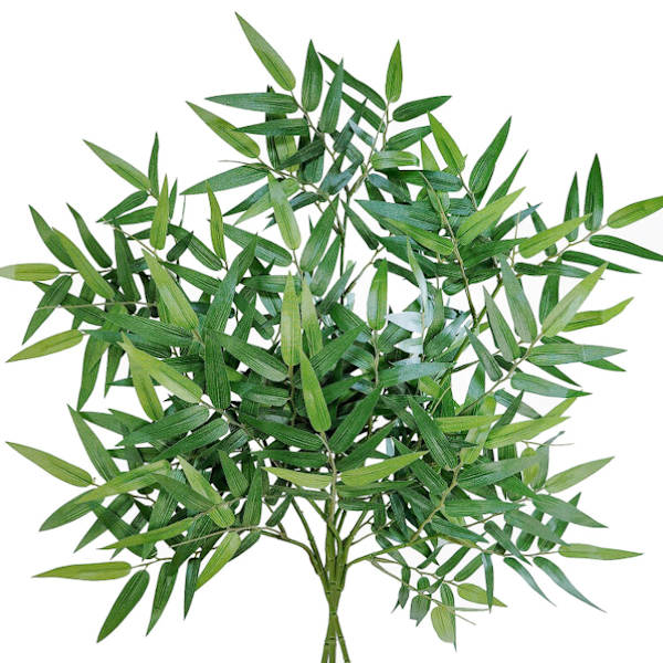 Kunstige bambusblade, kunstige bambusblade, grene