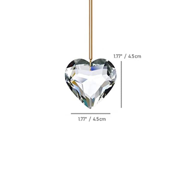 Hjerte Prisme Anheng Solfanger Prisme Suncatcher Kule Dekor