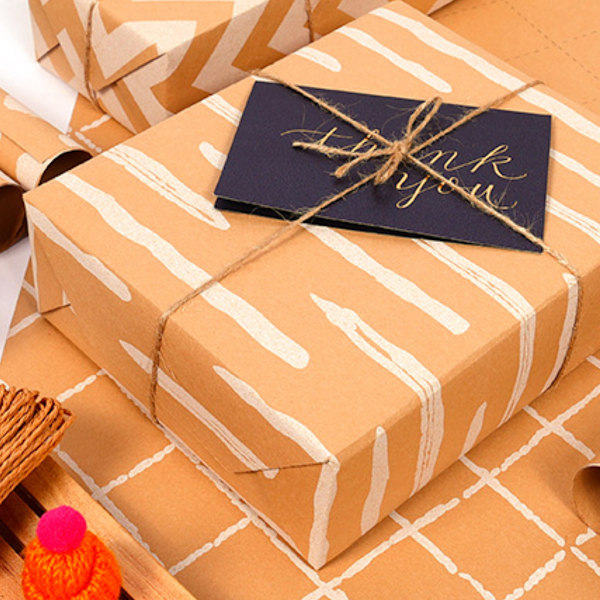 Presentpapper, Julpackpapper, för presentinslagning
