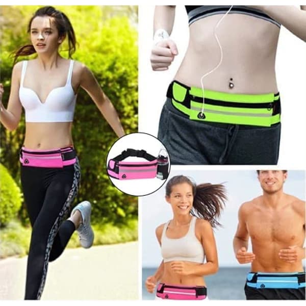 Midjeväska för jogging, ridning, gym, utomhusvandring