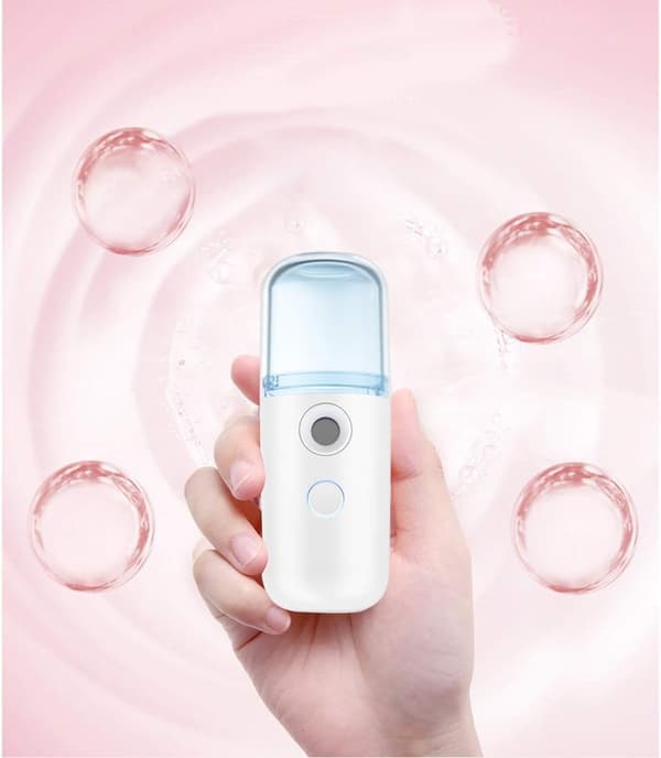 Ansiktsdamper USB Oppladbar Ansiktsfukting Spray