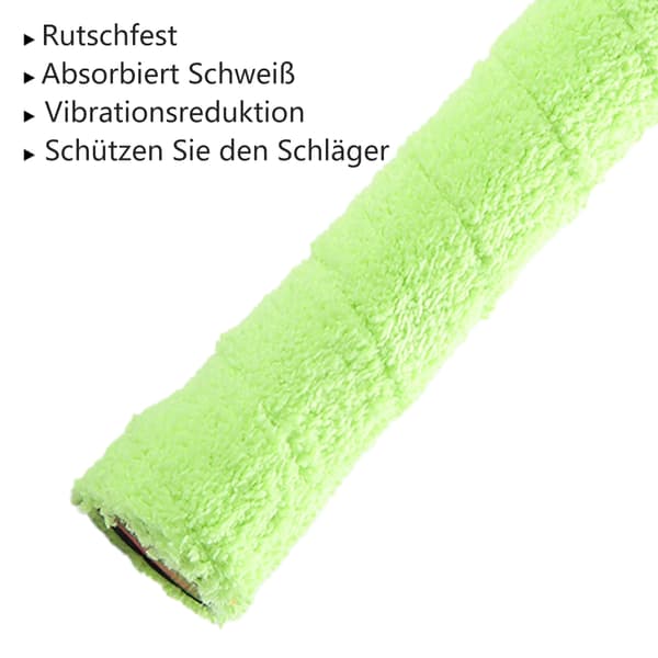 Bomuldshåndklædegreb, superabsorberende håndklæde til badminton