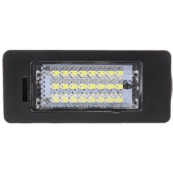 LED nummerpladelys/baglygte, kompatibel med hvid E, one size fits all.