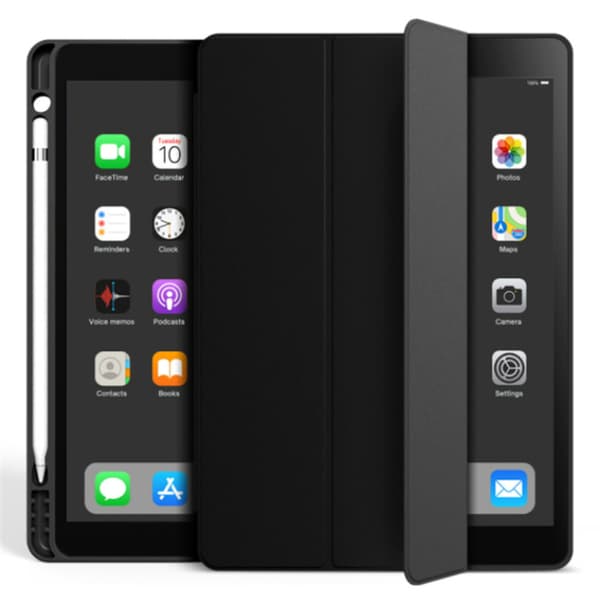 iPad 10.2-skyddsfodral (9:e generationen 2021) & (8:e generationen 2020) & (7:e generationen 2019) med automatisk väckning/viloläge