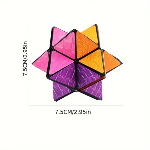 Infinity Magic Cube, Transformerande Fidget Pussel Leksak för Stresslindring & Pedagogisk Lek för Barn