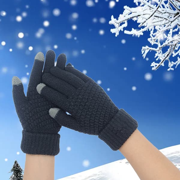 Handsker Dame Vinter Varme Touchscreen Vinterhandsker