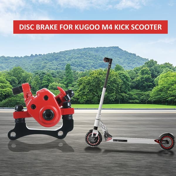 Udskiftnings bremseskive M4 bremseskive til elektrisk scooter, sort