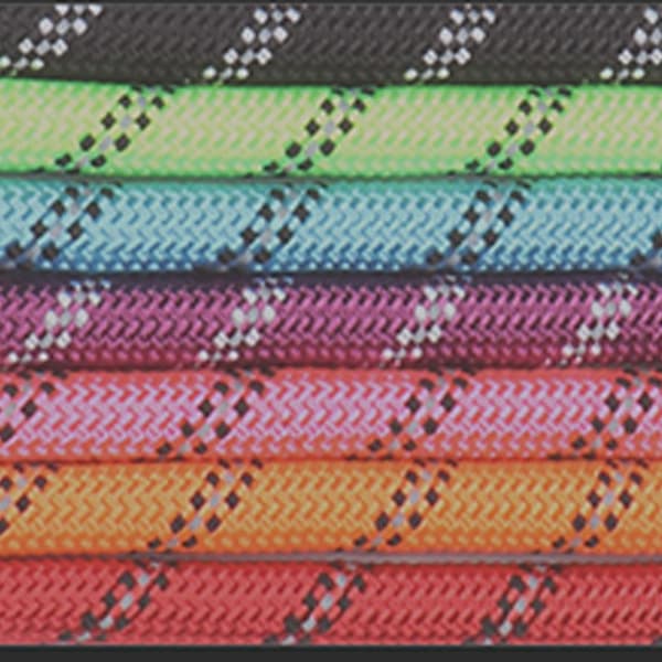 Hundebånd for 2 hunder med strikkforlengelse for mellomstore hunder