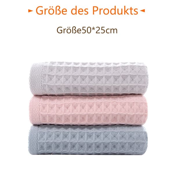 Minihandduksset i bomull, 3-pack - Vattenabsorberande