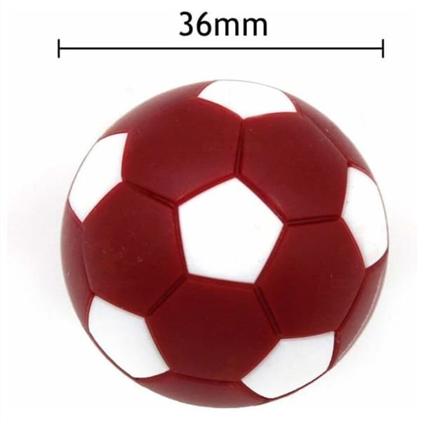 Bordfotball, standardstørrelse 36 mm