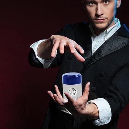Mini Exploderande Rubiks Kub Magisk Rekvisita Enkelt Trick Leksak för Fest Nybörjare