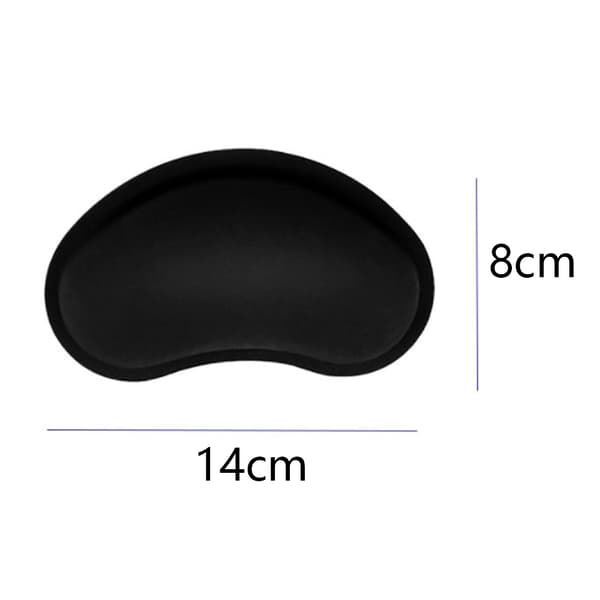 2 stk. musematte med håndleddsstøtte Ergonomisk musematte, Lycra-stoff, sklisikker base, håndleddsstøtte