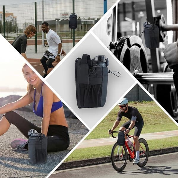 Magnetisk vattenflaskhållare för gym