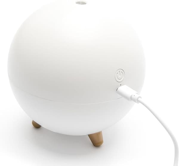 Eterisk Oljediffuser för Barn med Luftfuktare och Nattljusfunktioner