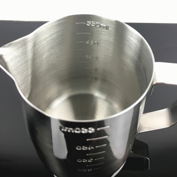 900 ml rustfri stål mælkekande sæt med målemærke til espresso