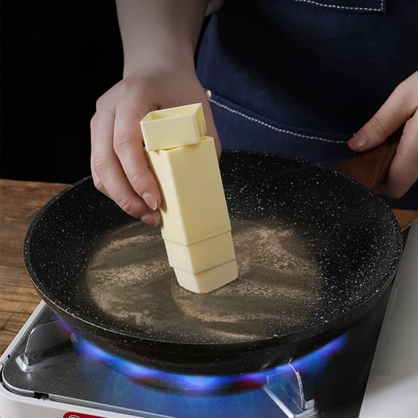 Smörspridare, Smördispenser, roterande smörask med lock