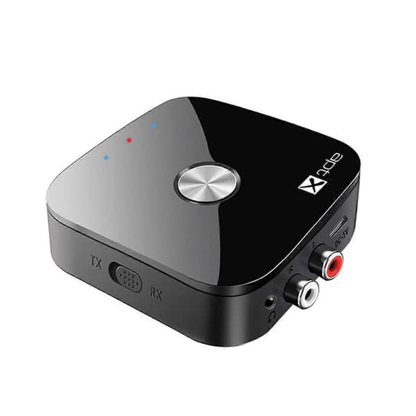 Bluetooth 5.4 lydsender/-mottaker AptX-Adaptive/HD/LL 3.5MM AUX 2-i-1 trådløs Hifi-adapter