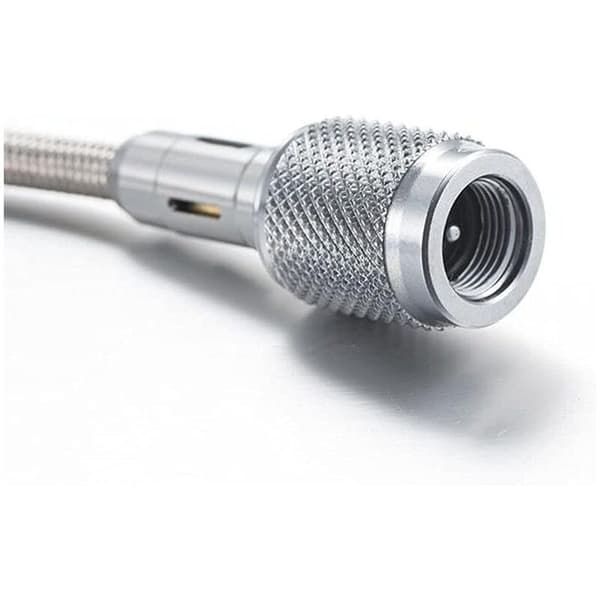 Adapter til gasblus. Forbindelse til campingslange.