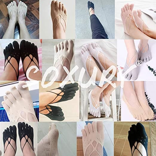 Tåstrømper Usynlige Strømper Vinterstrømper korte Strømper til Yoga