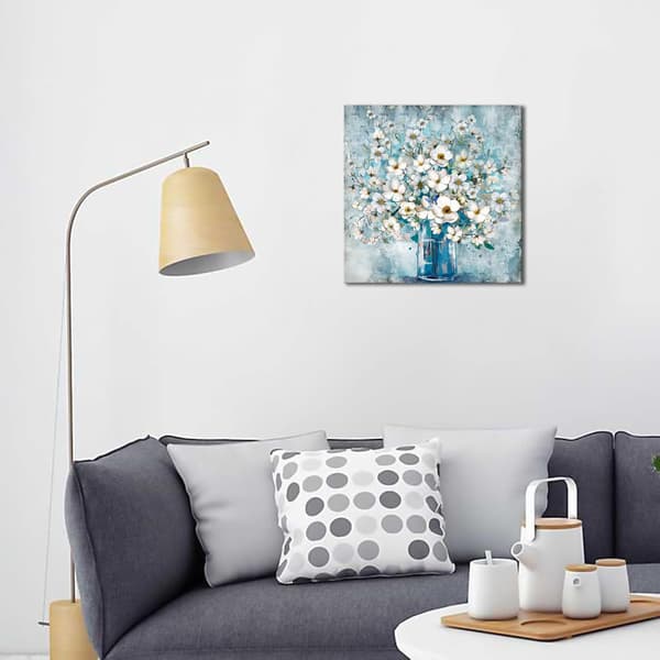 Modern Galleri Väggdekoration, Tryck i Blå Flaska