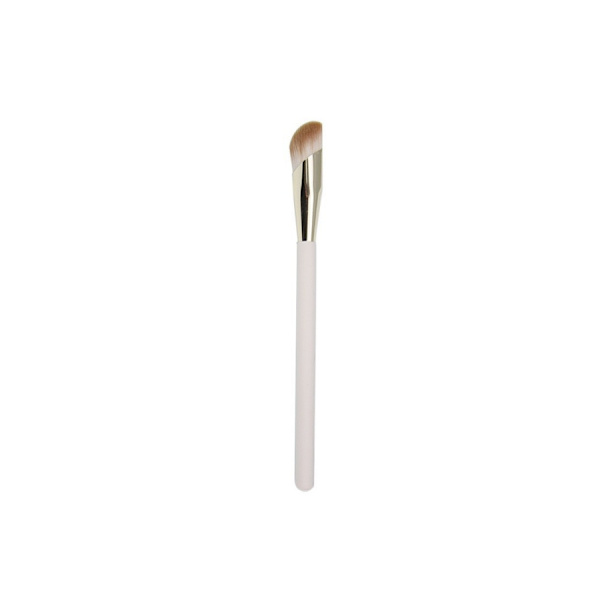 Diamantformet makeupbørste hvid