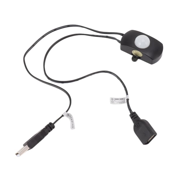Bevegelsesaktivert sensor PIR-sensor USB Smart bevegelsesdetektor bryter for LED-stripelys