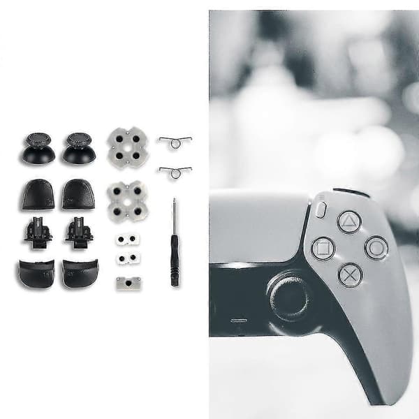 Til Playstation-5 Ps5 Controller L1-R1 L2-R2 Triggerknapper Analog Stick Ledende Gummi Reparation Til Dualsense Gamepad