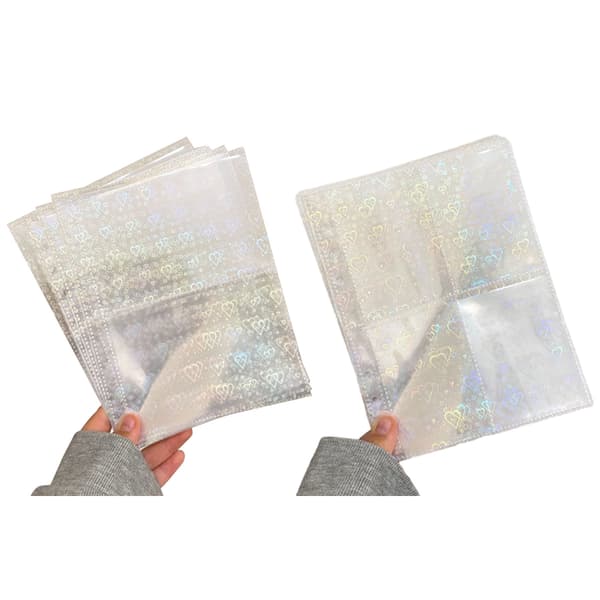 Mini Perm Pockets 3-Hulls Refillable Journal Notebook Innner Daglig Månedlig Planlegger Refill Papir for 3-Hulls Perm