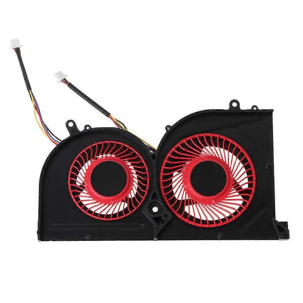 5V 0.5A Laptop Køleventilator til MSI GS63VR GS63 GS73 GS73VR MS-17B1 Pro CPU BS5005HS-U2F1 CPU BS5005HS-U2L1 Blæsere Sort