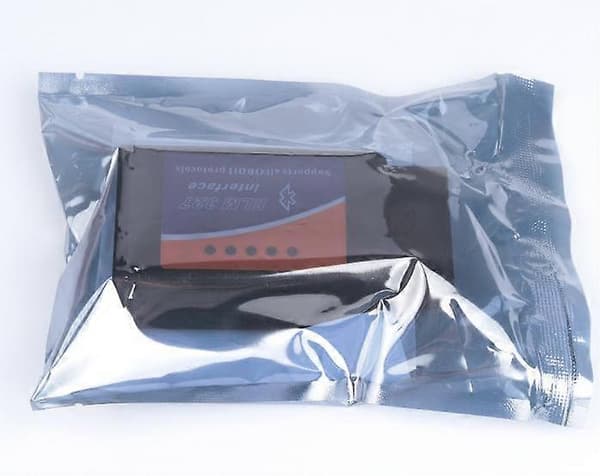 Usb Scanner V1.5 Bluetooth Code Reader Auto Diagnostic Tool Designet til Køretøjer, Sort, 9*4.5*2.5cm