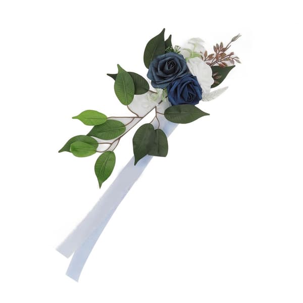 Bryllupsstolryggblomster, Kunstige bryllupsstolsdekorasjoner