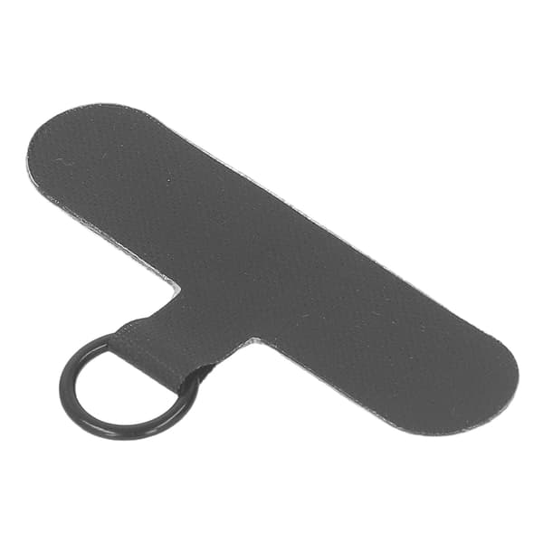 10 stk. Telefon Tether Tab Universal Mobiltelefon Lanyard Patch Uden Klæbemiddel til De Fleste Smartphones Forebygger Tab Sort