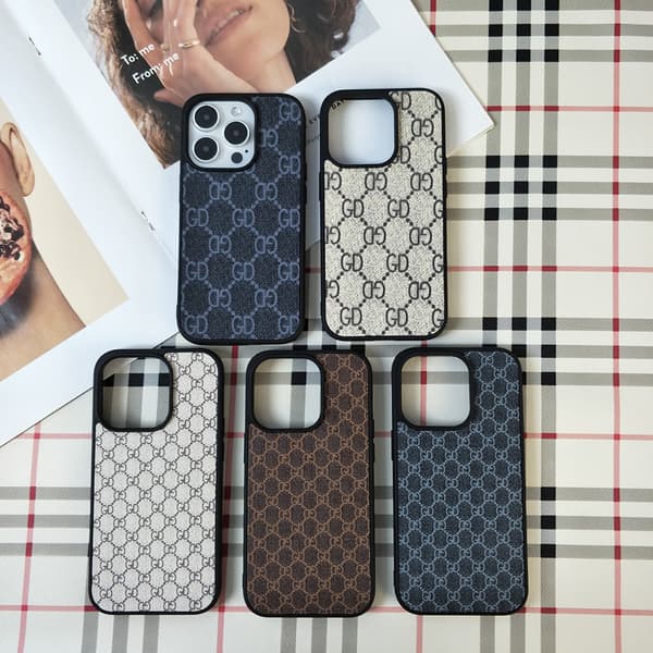 iPhone luksusmerke design støtsikkert telefondeksel 15plus