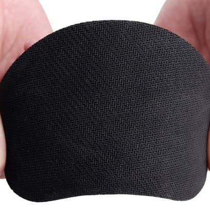 Amazon Basics Uregelmessig musematte med håndleddsstøtte i gel – svart
