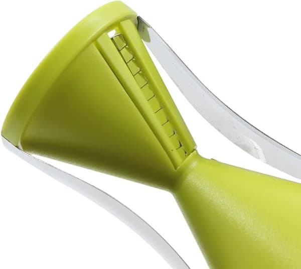 Grøntsagsspiralizer – Manuel, multifunktionel spiralizer til nudler, gulerødder, agurker, squash, asparges, bladgrøntsager og mere (1-pak)
