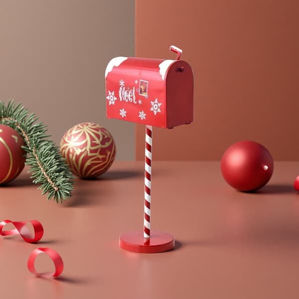 Hot sælgende julepostkasse julepynt postkasse julegave indretning
