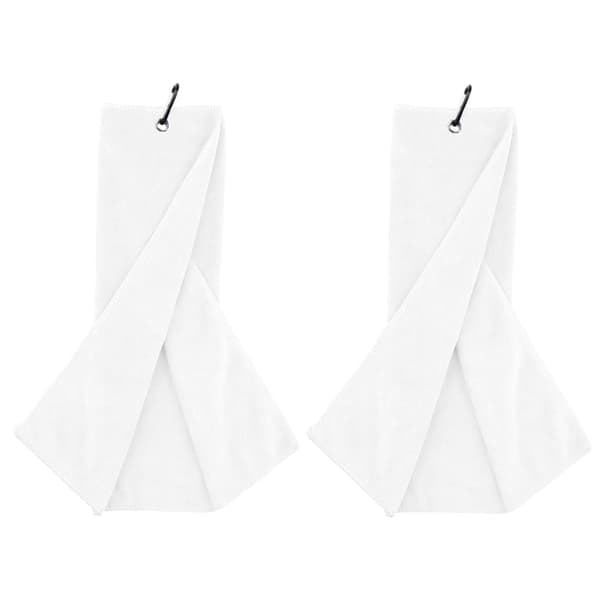 Vikt golfhandduk, premium mikrofibertyg, våffelmönster