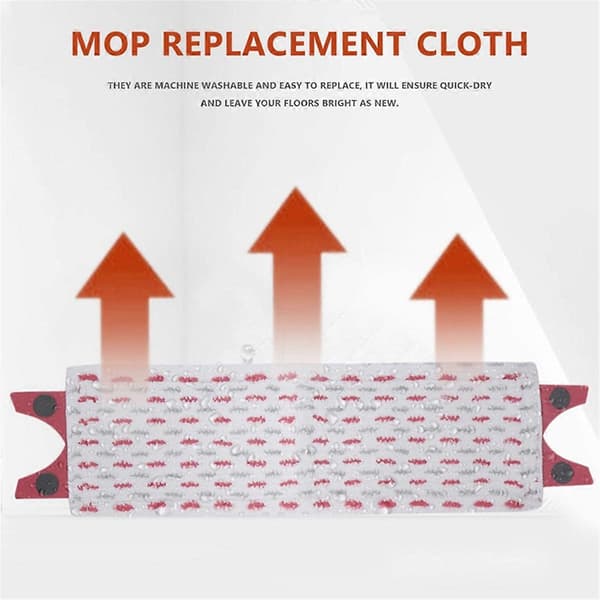 Til UltraMax XL Genanvendelig Moppeklud Mikrofiber Moppepude Udskiftelig, Hurtigtørrende, Maskinvaskbar