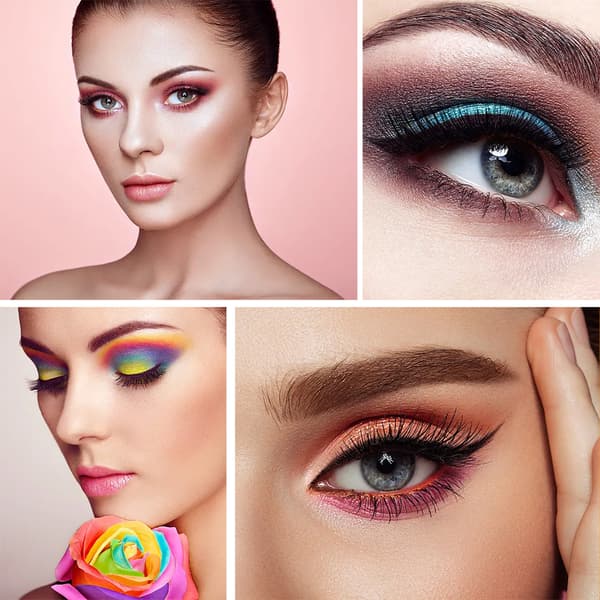 12 stk. Havfrue Makeup Børster