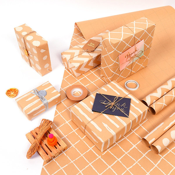 Presentpapper, Julpackpapper, för presentinslagning